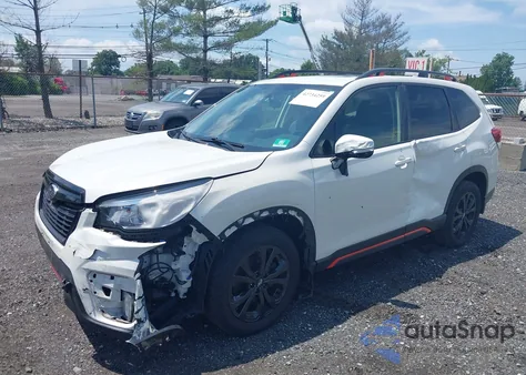 2019 Subaru Forester Sport из США, поврежденный, VIN JF2SKAJC4KH435448